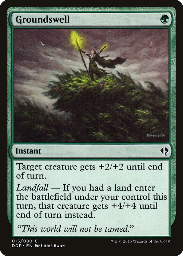 Groundswell [Duel Decks: Zendikar vs. Eldrazi] - MTG Single