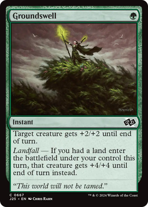Groundswell [Foundations Jumpstart] - MTG Single