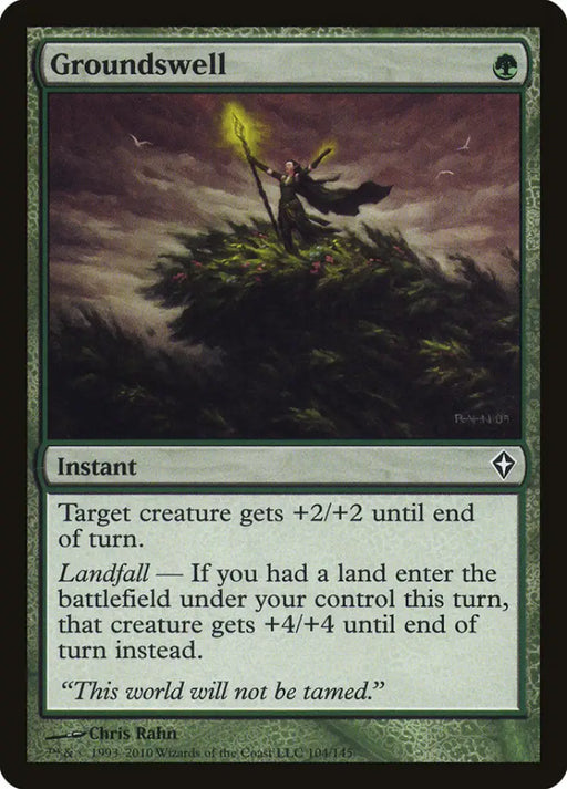 Groundswell [Worldwake] - MTG Single