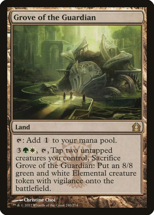 Grove of the Guardian [Return to Ravnica] - MTG Single