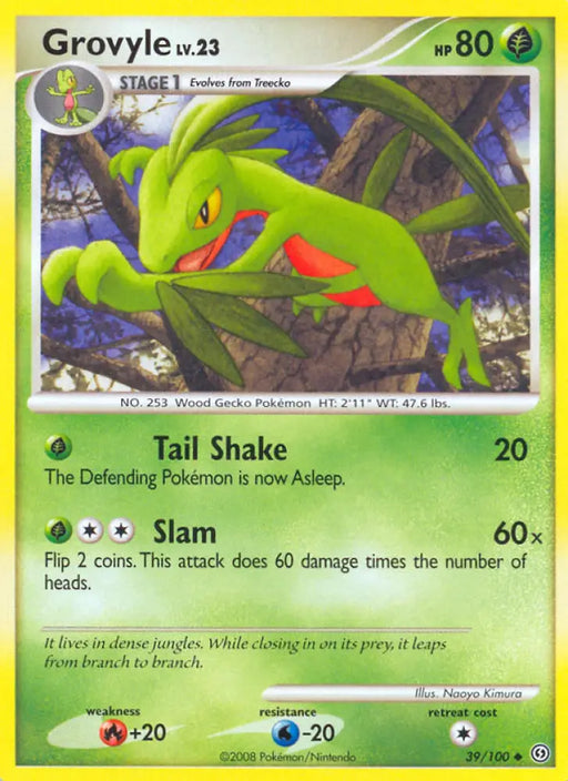 Grovyle (39/100) [Diamond & Pearl: Stormfront] - Pokemon Single