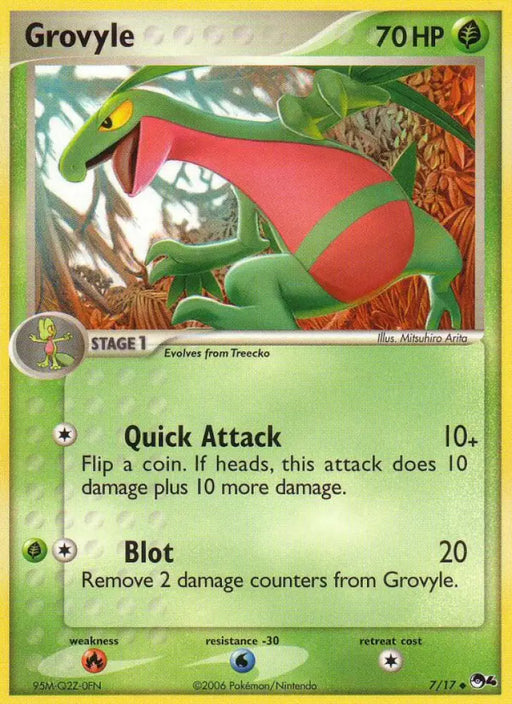 Grovyle (7/17) [POP Series 4] - Pokemon Single