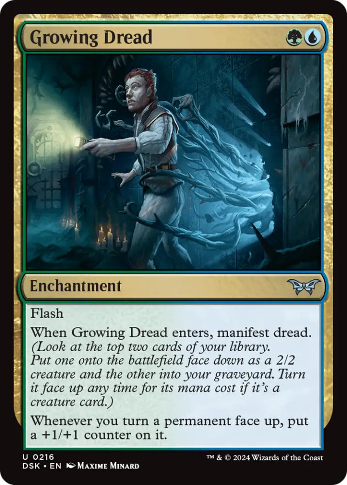 Growing Dread [Duskmourn: House of Horror] - MTG Single