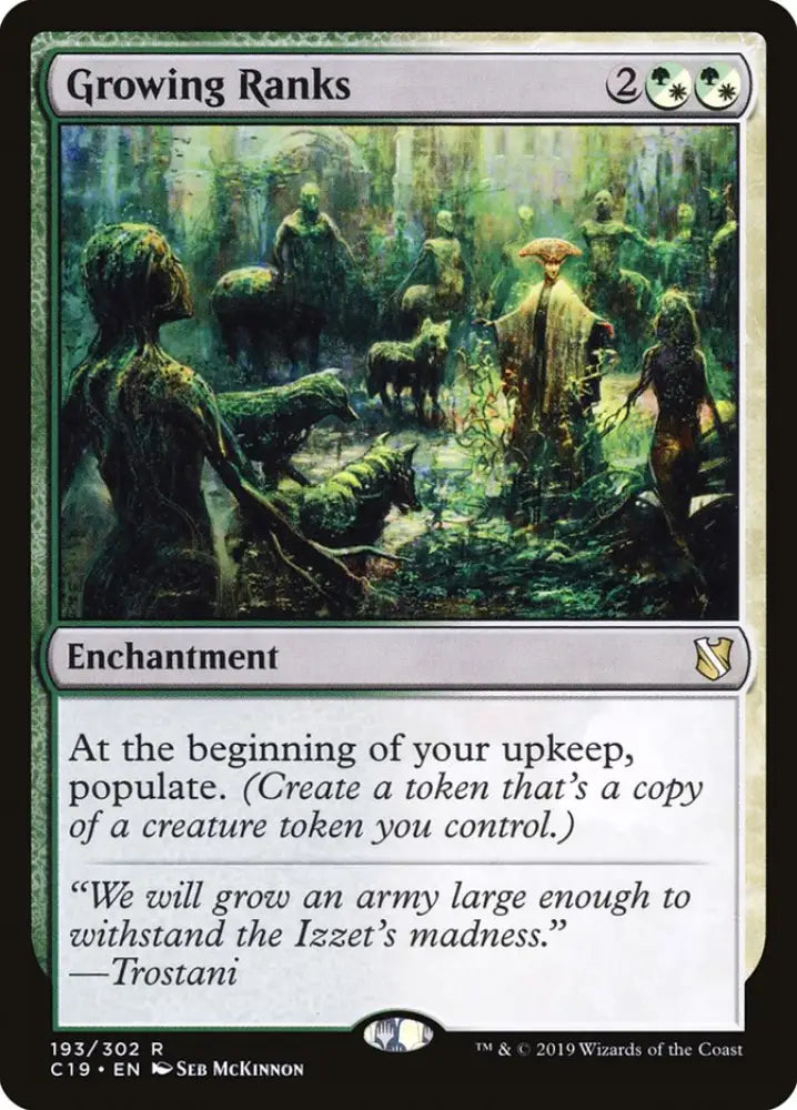 Growing Ranks [Commander 2019] - MTG Single