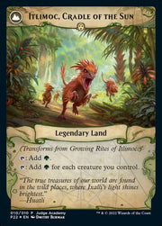 Growing Rites of Itlimoc // Itlimoc Cradle of the Sun [Judge Gift Cards 2022] - MTG Single