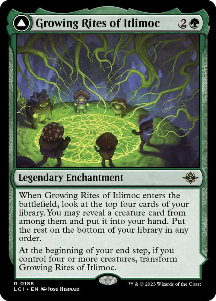 Growing Rites of Itlimoc // Itlimoc Cradle of the Sun [The Lost Caverns of Ixalan] - MTG Single