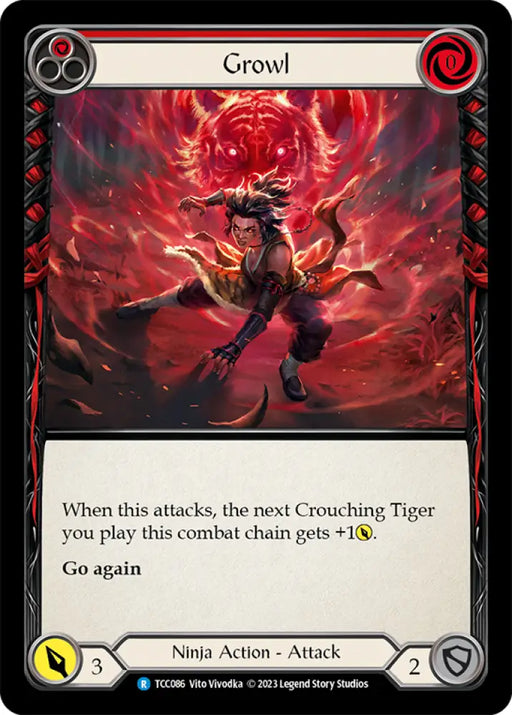 Growl (Red) [Round the Table: TCC x LSS] - Flesh And Blood Single