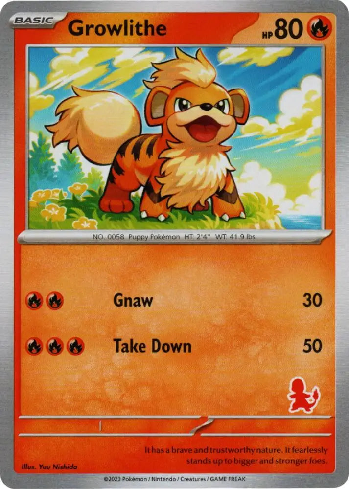 Growlithe [My First Battle] - Pokemon Single