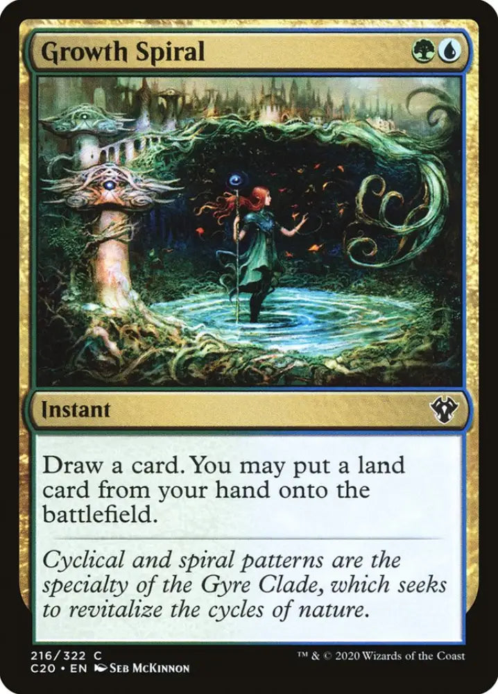 Growth Spiral [Commander 2020] - MTG Single