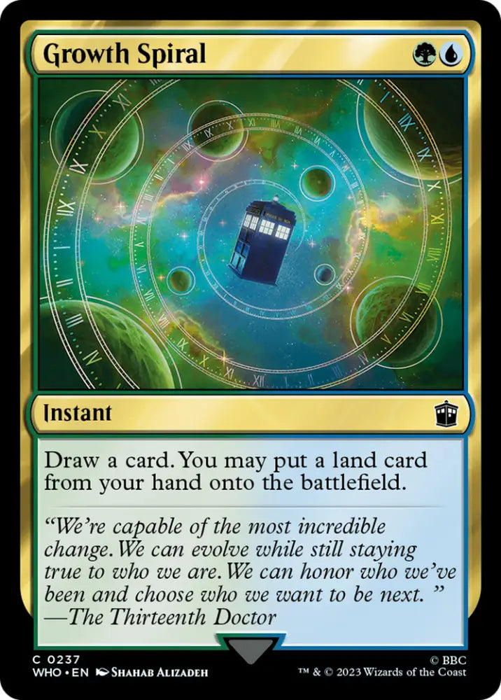 Growth Spiral [Doctor Who] - MTG Single