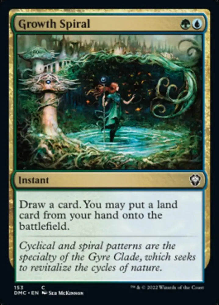 Growth Spiral [Dominaria United Commander] - MTG Single