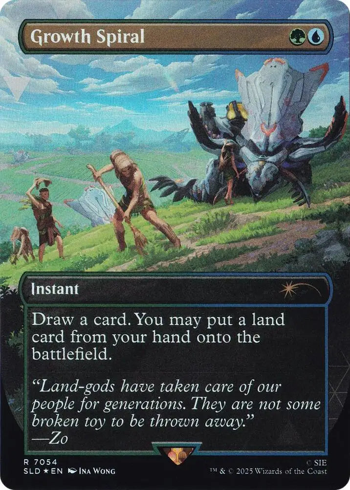 Growth Spiral (Rainbow Foil) (7054) [Secret Lair Drop]