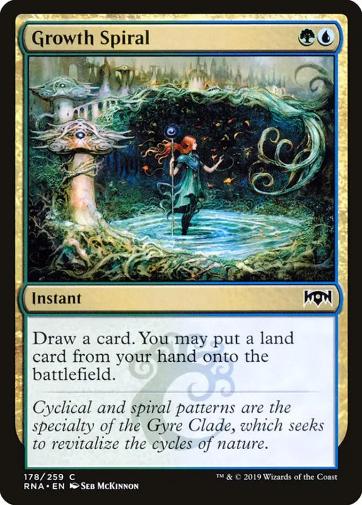 Growth Spiral [Ravnica Allegiance] - MTG Single