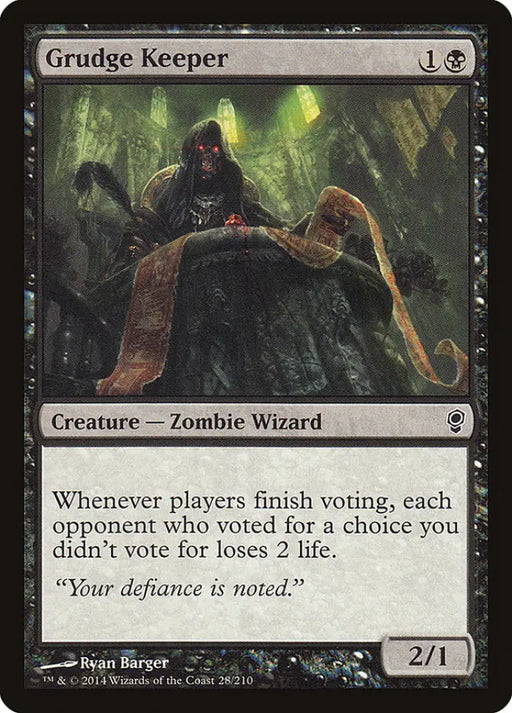 Grudge Keeper [Conspiracy] - MTG Single