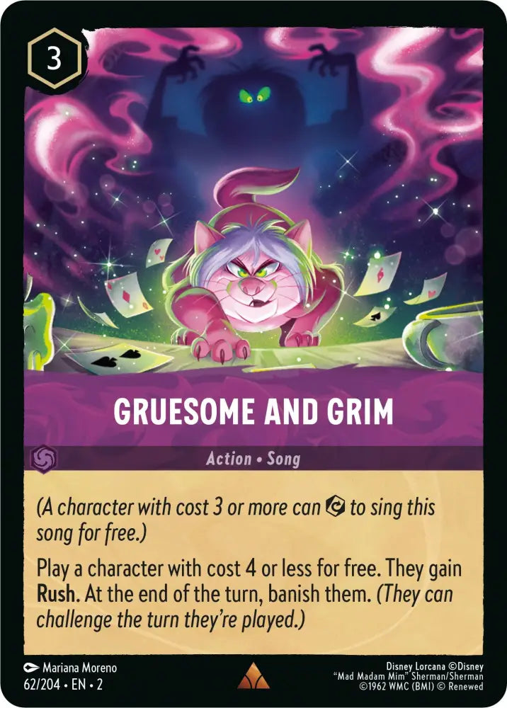 Gruesome and Grim (62/204) [Rise of the Floodborn] - Lorcana Single