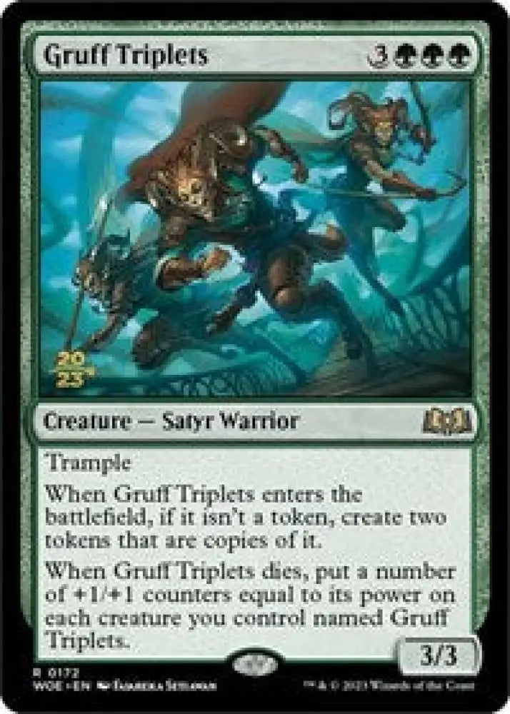 Gruff Triplets (172) [Prerelease Cards]