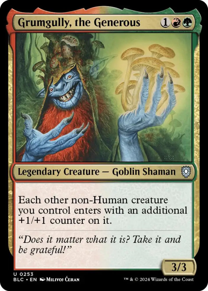 Grumgully the Generous [Bloomburrow Commander] - MTG Single
