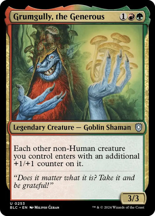 Grumgully the Generous [Bloomburrow Commander] - MTG Single