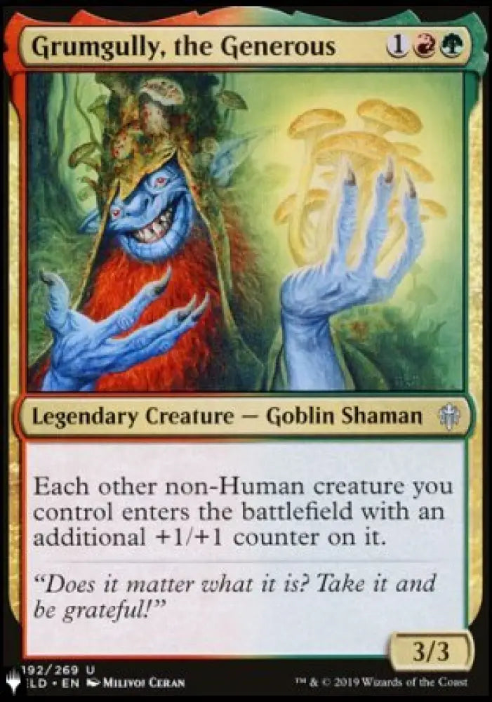 Grumgully the Generous [The List] - MTG Single