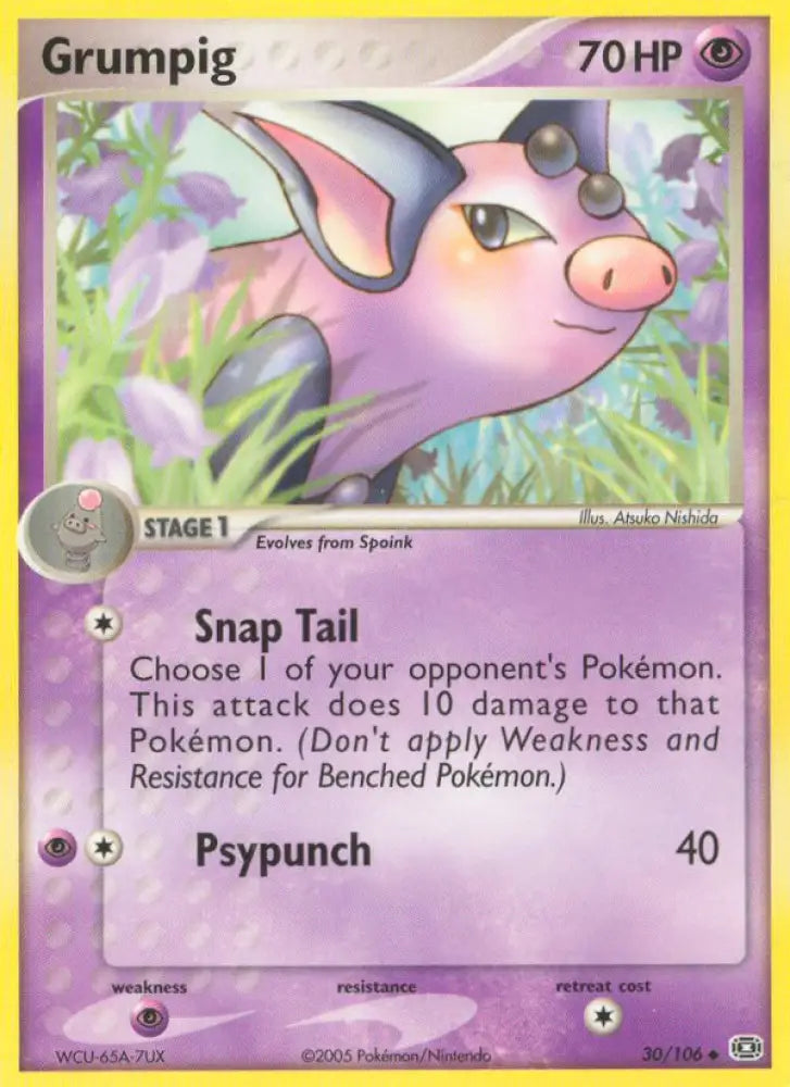 Grumpig (30/106) [EX: Emerald] - Pokemon Single