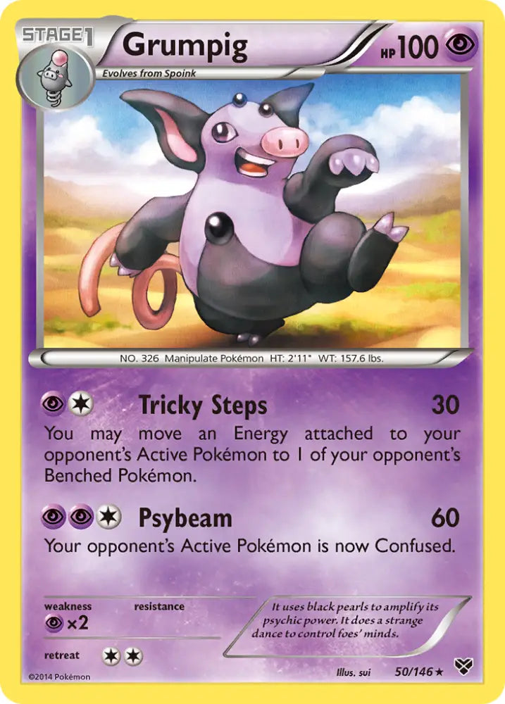 Grumpig (50/146) [XY: Base Set] - Pokemon Single