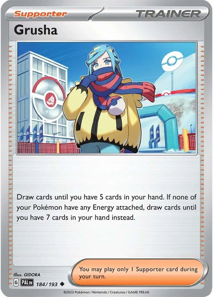 Grusha (184/193) [Scarlet & Violet: Paldea Evolved] - Pokemon Single