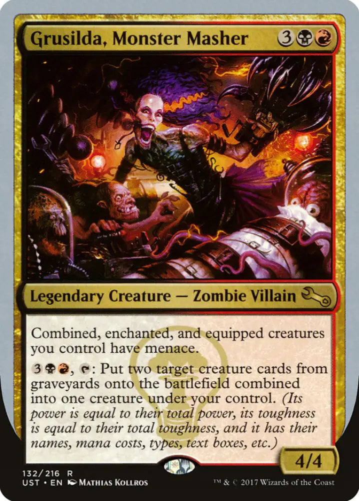 Grusilda Monster Masher [Unstable] - MTG Single