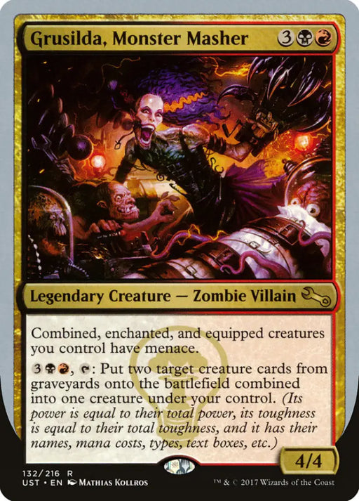 Grusilda Monster Masher [Unstable] - MTG Single