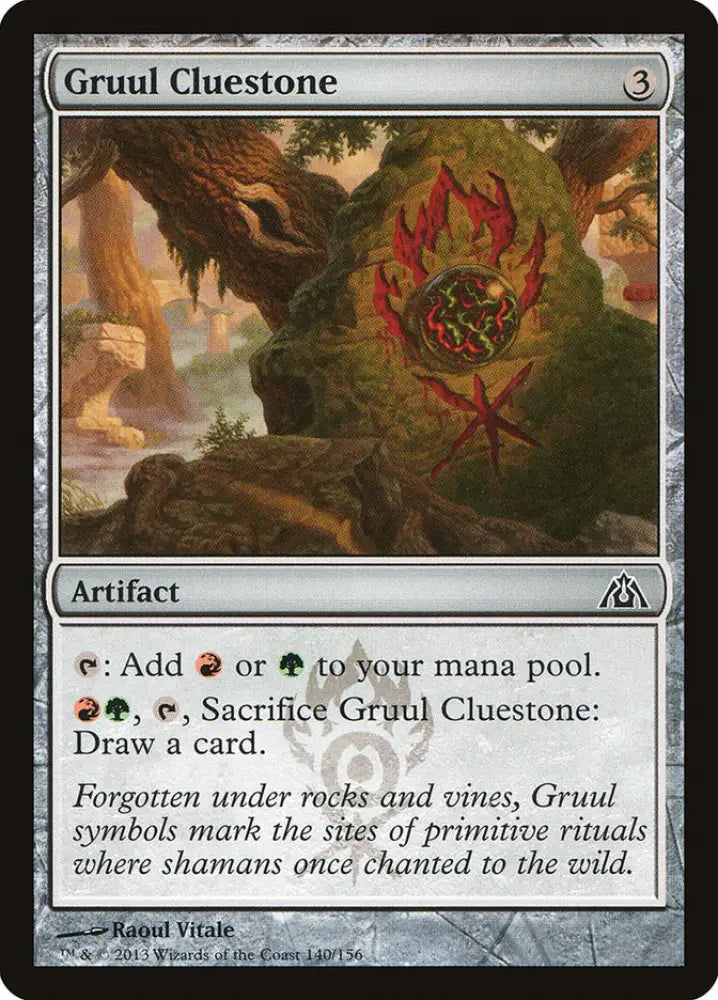 Gruul Cluestone [Dragon’s Maze] - MTG Single