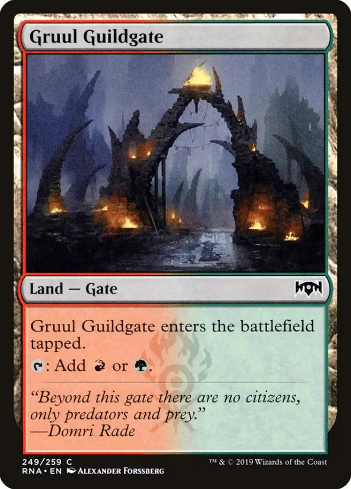 Gruul Guildgate (249/259) [Ravnica Allegiance] - MTG Single