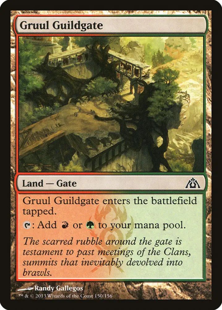 Gruul Guildgate [Dragon’s Maze] - MTG Single