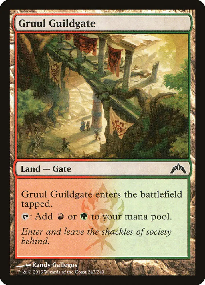 Gruul Guildgate [Gatecrash] - MTG Single
