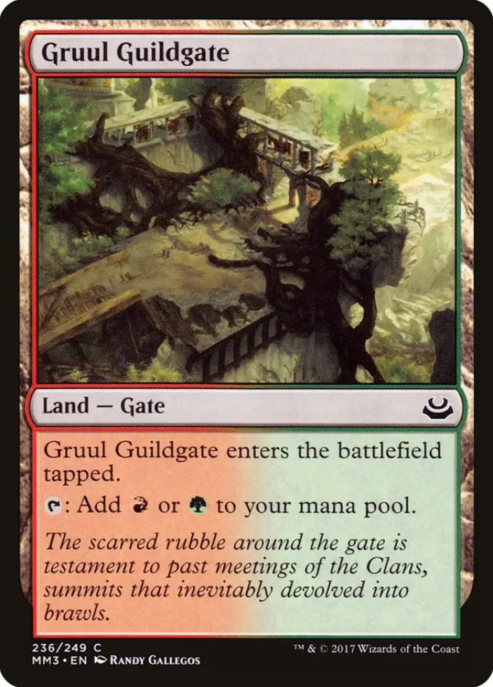 Gruul Guildgate [Modern Masters 2017] - MTG Single