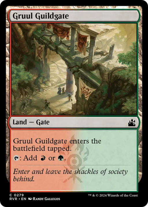 Gruul Guildgate [Ravnica Remastered] - MTG Single