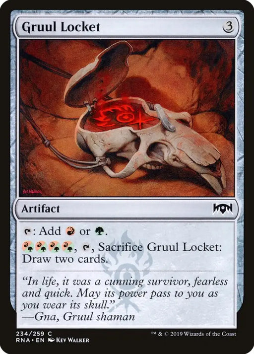 Gruul Locket [Ravnica Allegiance] - MTG Single