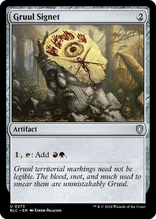 Gruul Signet [Bloomburrow Commander] - MTG Single