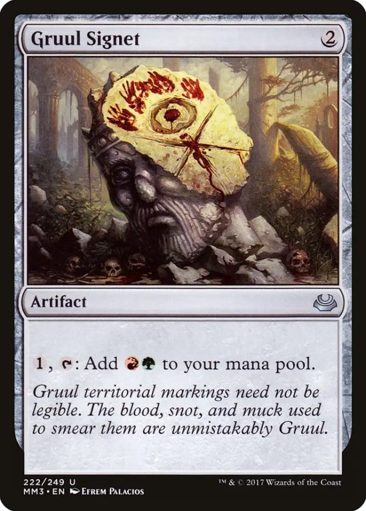 Gruul Signet [Modern Masters 2017] - MTG Single