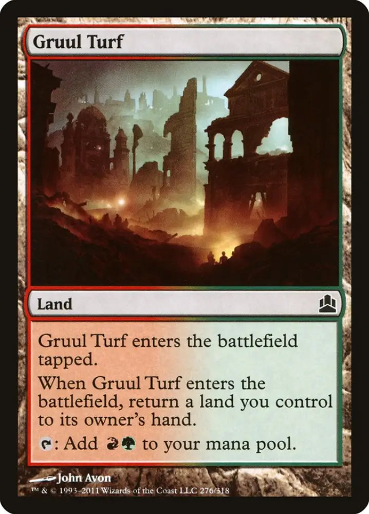 Gruul Turf [Commander 2011] - MTG Single