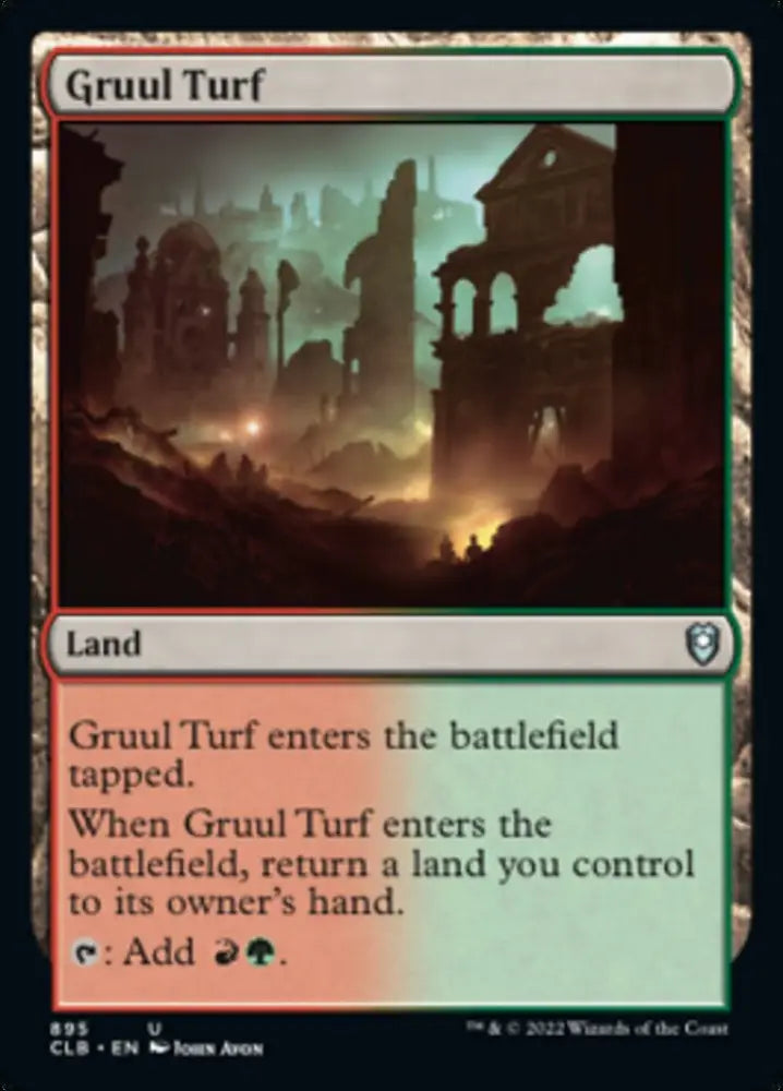 Gruul Turf [Commander Legends: Battle for Baldur’s Gate] - MTG Single
