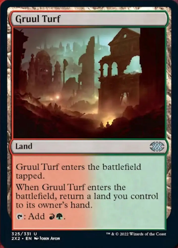 Gruul Turf [Double Masters 2022] - MTG Single