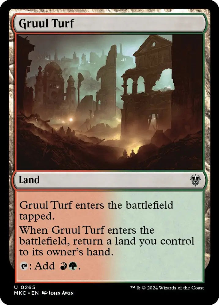 Gruul Turf [Murders at Karlov Manor Commander] - MTG Single