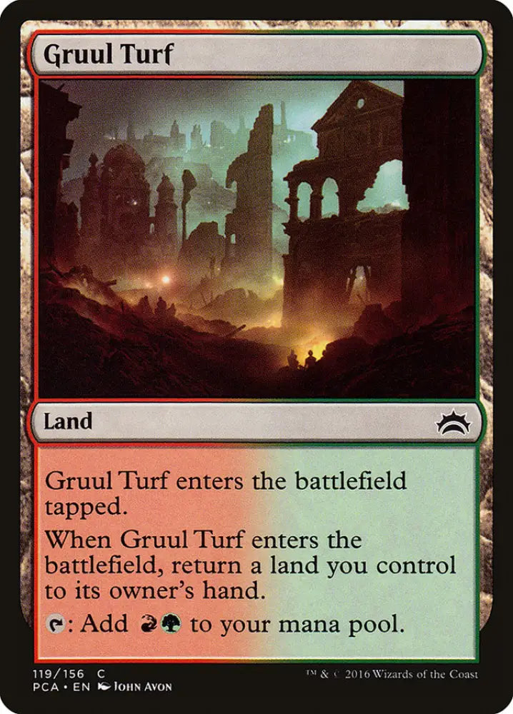 Gruul Turf [Planechase Anthology] - MTG Single