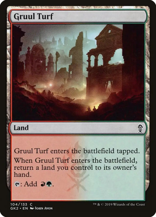 Gruul Turf [Ravnica Allegiance Guild Kit] - MTG Single