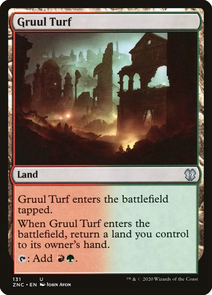 Gruul Turf [Zendikar Rising Commander] - MTG Single