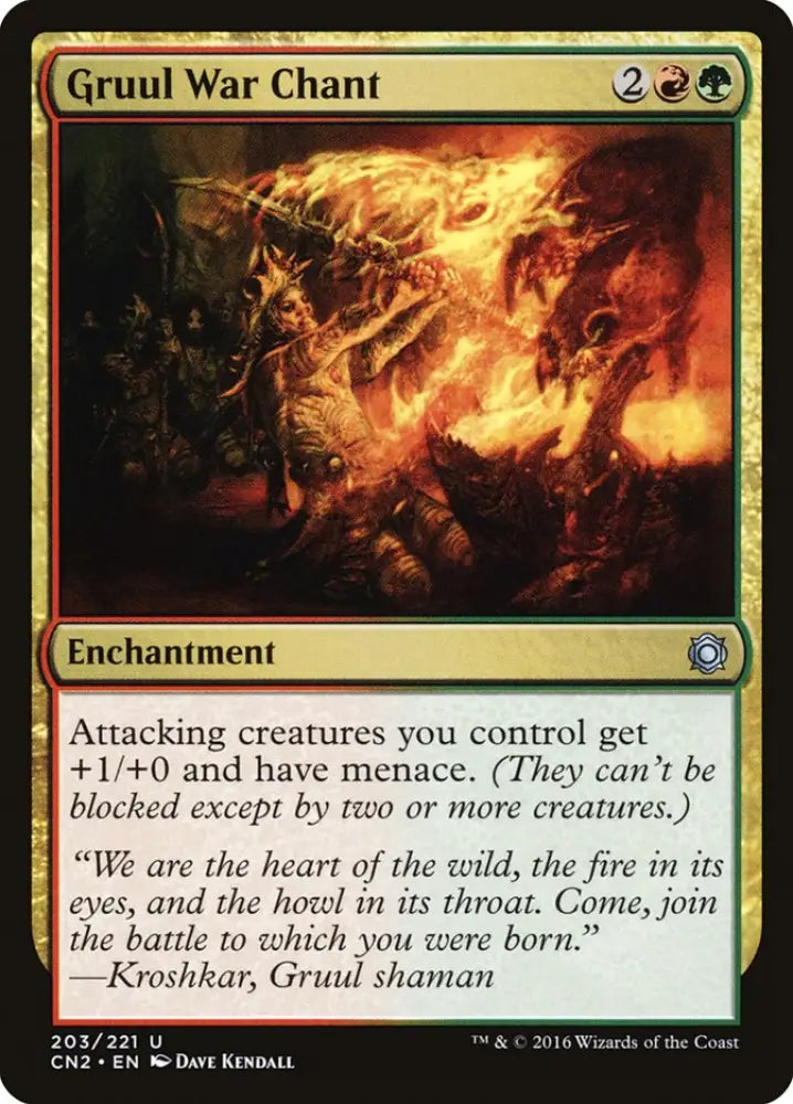 Gruul War Chant [Conspiracy: Take the Crown] - MTG Single