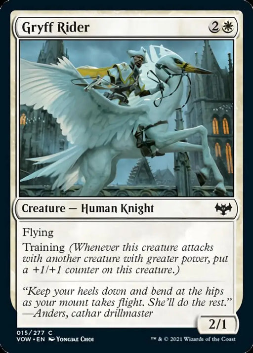 Gryff Rider [Innistrad: Crimson Vow] - MTG Single