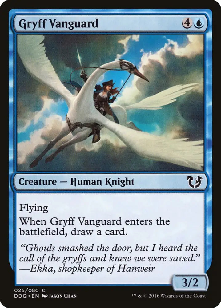 Gryff Vanguard [Duel Decks: Blessed vs. Cursed] - MTG Single