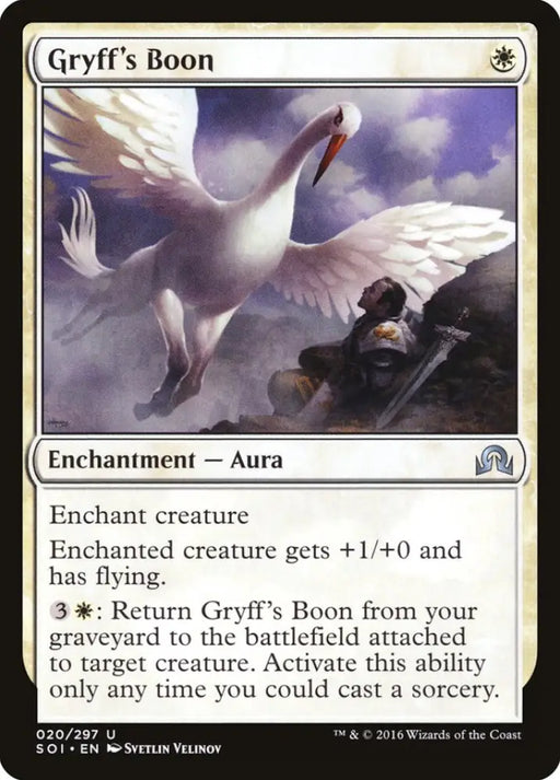 Gryff’s Boon [Shadows over Innistrad] - MTG Single