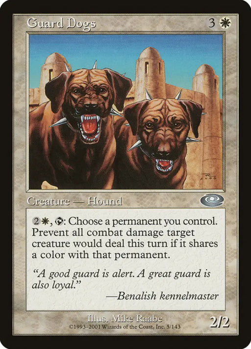 Guard Dogs [Planeshift] - MTG Single