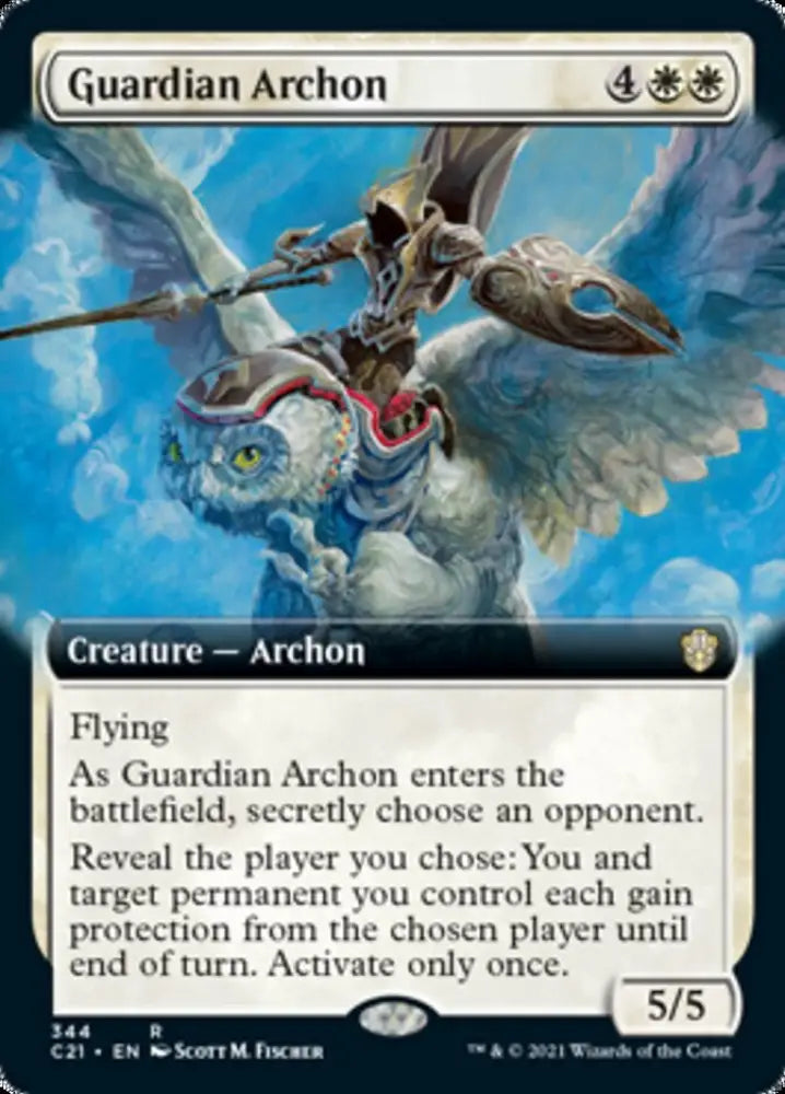 Guardian Archon (Extended Art) [Commander 2021] - MTG Single